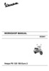 Thumbnail Piaggio Vespa PX 125 150 Euro 2 Service Manual (1998-2008) Thumbnail Piaggio Vespa PX 125 150 Euro 2 Service Manual (1998-2008)