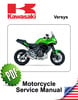 Thumbnail Kawasaki Versys 650 Mk1 Service Manual (2007-09) Thumbnail Kawasaki Versys 650 Mk1 Service Manual (2007-09)
