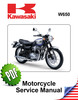 Thumbnail Kawasaki W650 Repair Manual (1999-2008) Thumbnail Kawasaki W650 Repair Manual (1999-2008)