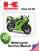 Thumbnail Kawasaki Ninja ZX6R K7-K8 Repair Manual (2007-08)