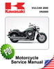 Thumbnail Kawasaki Vulcan VN2000 Repair Manual (2004-05)