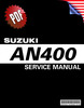 Thumbnail Suzuki Burgman AN400 (2nd gen.) Repair Manual (2007-10)