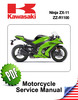 Thumbnail Kawasaki Ninja ZX11 (2nd gen.) ZZ-R1100 Repair Manual (1993-