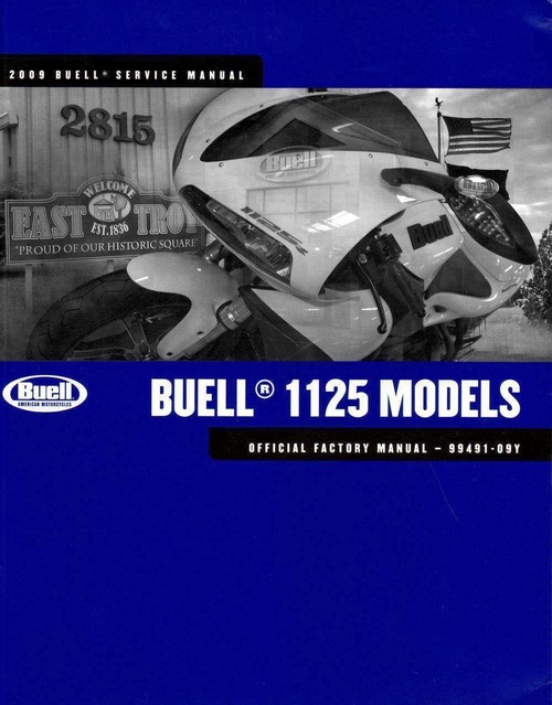 Product picture Buell 1125 Service Manual (2008-09)