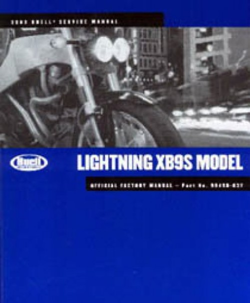 Product picture Buell XB9S Lightning Service Manual (2003)