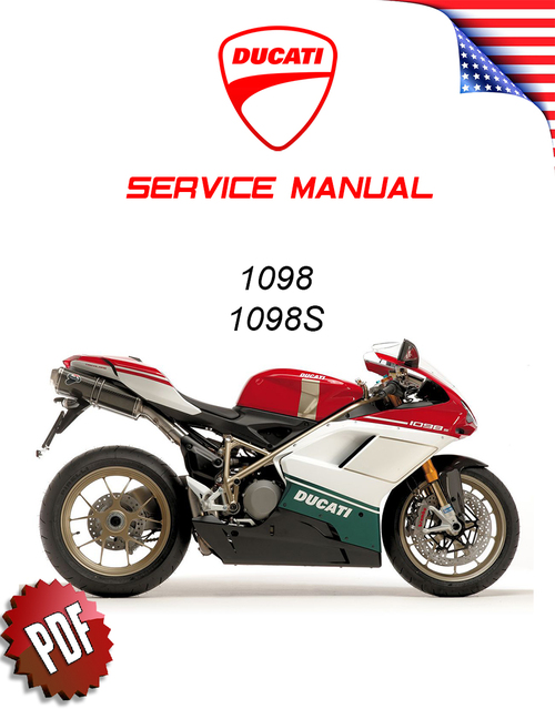 Product picture Ducati 1098/S Repair Manual (2007-09)