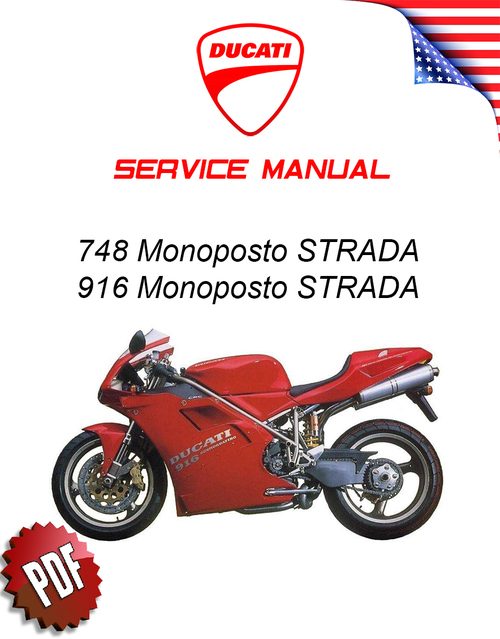 Product picture Ducati 748/916 Repair Manual (1994-2002)