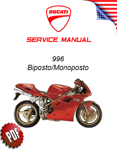 Product picture Ducati 996 Repair Manual (1999-2002)