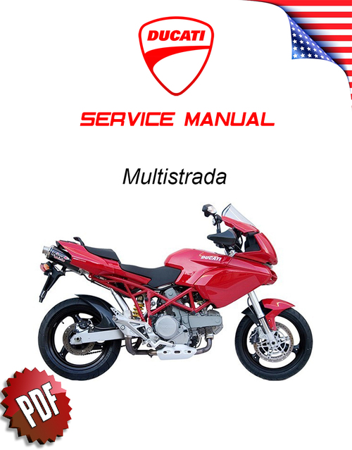 Product picture Ducati Multistrada Repair Manual (2003-06)