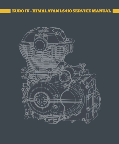 Product picture Royal Enfield EFI LS410 Euro IV Engine Manual (2017-now)