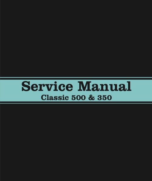 Product picture Royal Enfield Classic 500 & 350 Service Manual (2007-16)
