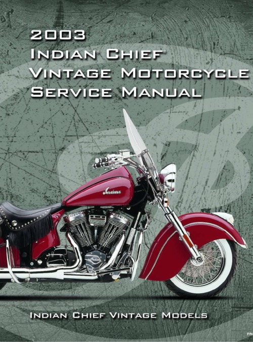 Product picture Indian Chief Vintage Service Manual (1999-2003)