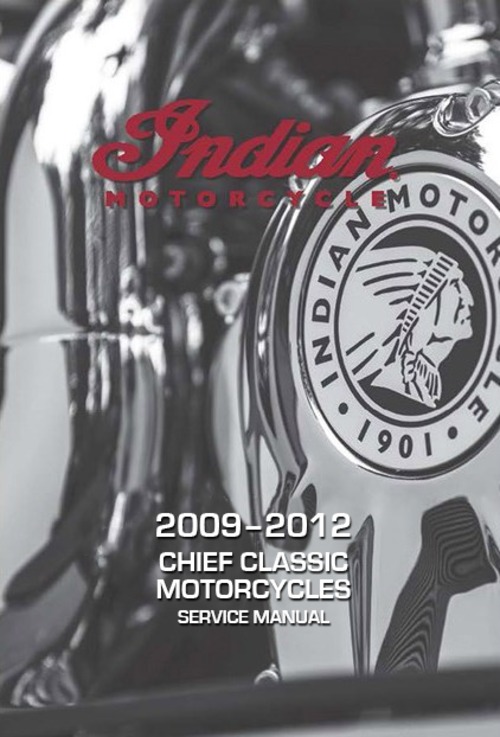 Product picture Indian Chief Classic Service Manual (2009-12)