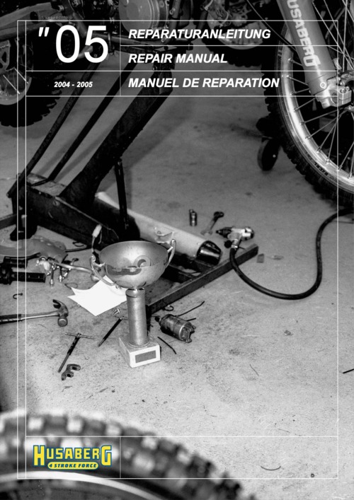 Product picture Husaberg FC/FE/FS Service Manual (2004-05)