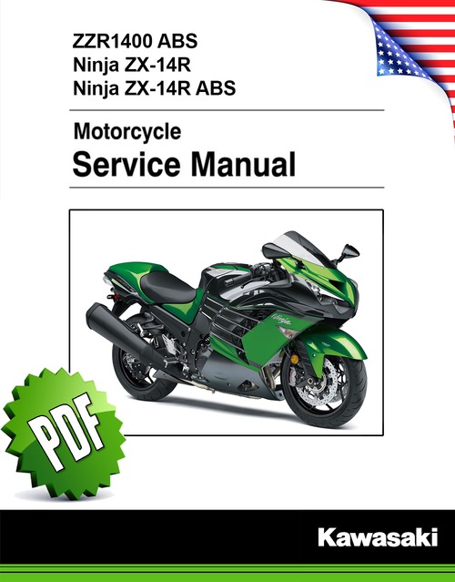Product picture Kawasaki Ninja ZX14R Repair Manual (2016-20)