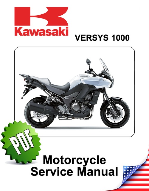 Product picture Kawasaki Versys 1000 Mk1 Service Manual (2012-14)