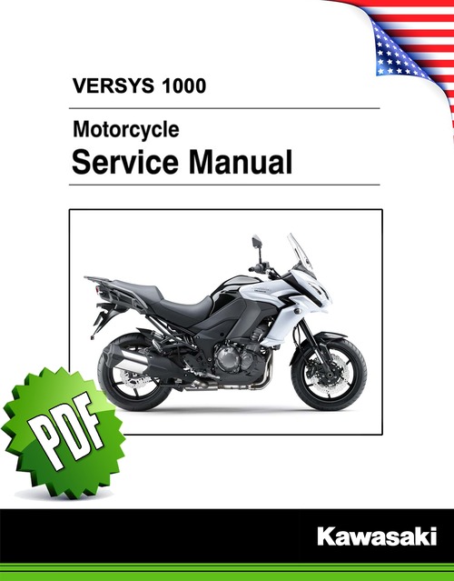 Product picture Kawasaki Versys 1000 Mk2 Service Manual (2015-18)