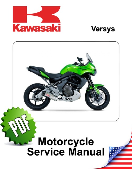 Product picture Kawasaki Versys 650 Mk1 Service Manual (2007-09)