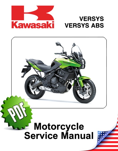 Product picture Kawasaki Versys 650 ABS Mk2 Service Manual (2010-14)