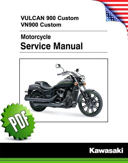 Product picture Kawasaki Vulcan VN900 Custom Repair Manual (2007-22)