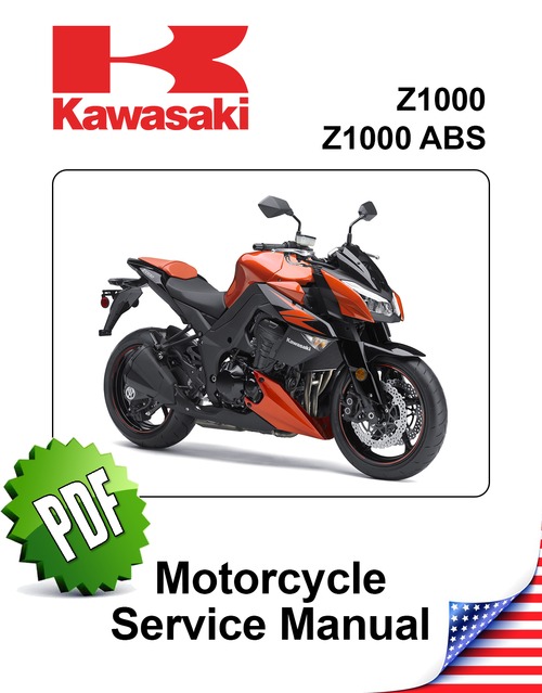 Product picture Kawasaki Z1000 (3rd gen.) Repair Manual (2010-13)