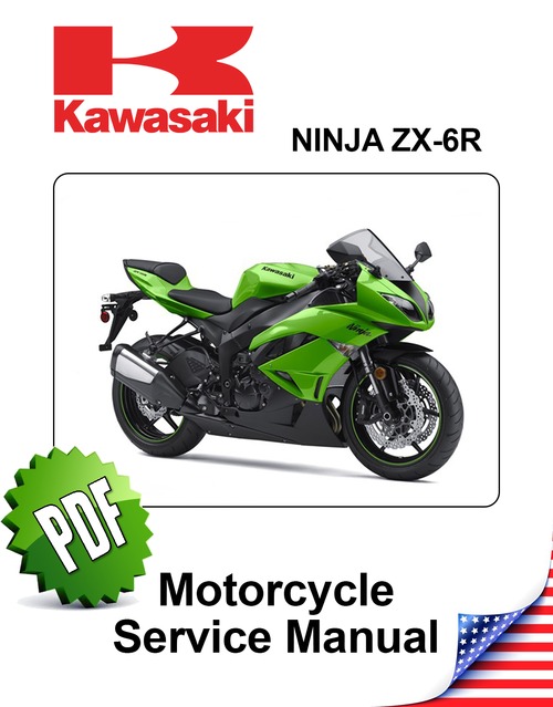 Product picture Kawasaki Ninja ZX6R K9 Repair Manual (2009)