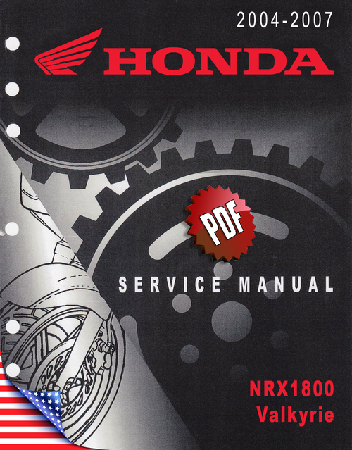 Product picture Honda NRX1800 Valkyrie Rune Repair Manual (2003-05)