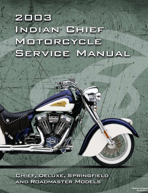 Product picture Indian Motorcycle Gilroy Chief Repair Manual (2002-03)