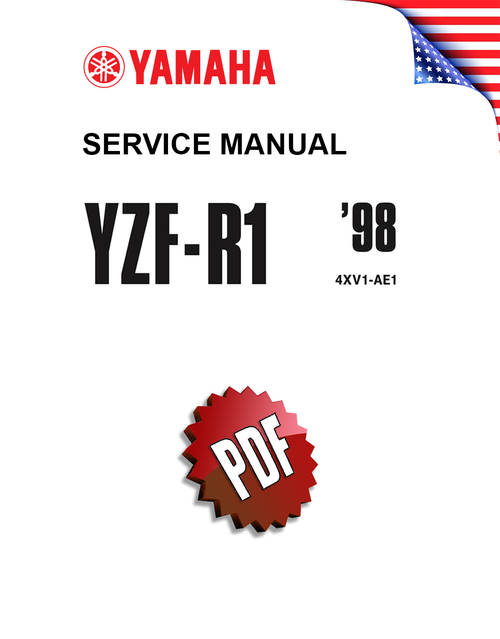 Product picture Yamaha YZF-R1 K8-K9 Repair Manual (1998-99)
