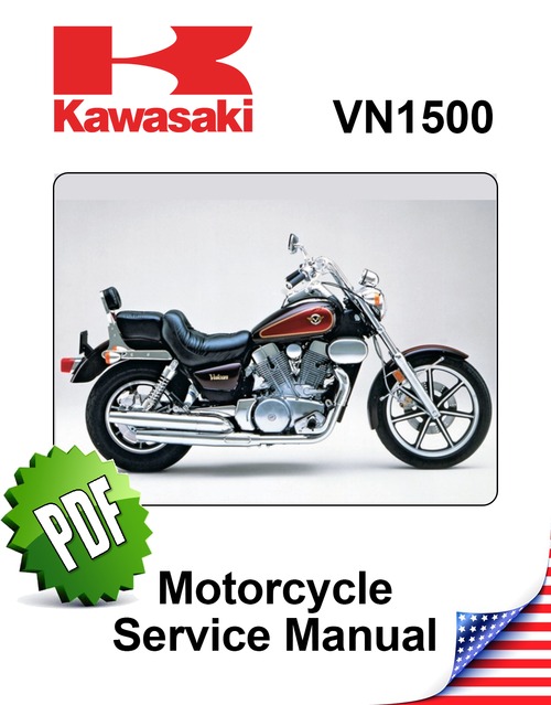 Product picture Kawasaki Vulcan VN1500 VN88 Repair Manual (1987-99)