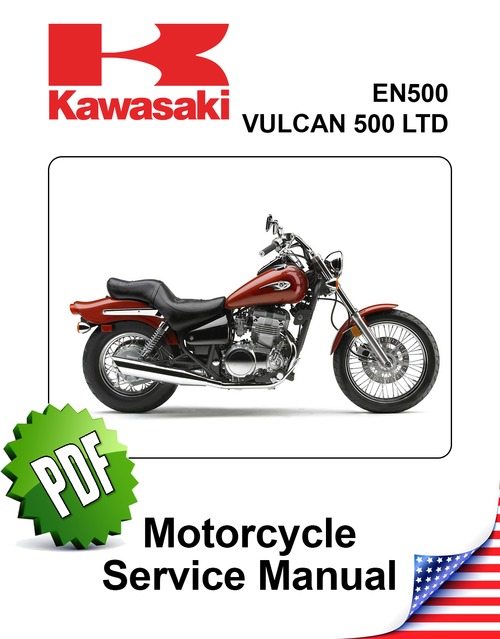 Product picture Kawasaki Vulcan EN500 LTD (2nd generation) Repair Manual (19