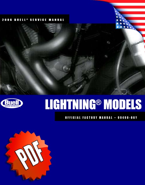 Product picture Buell Lightning Models Service Manual (2006)