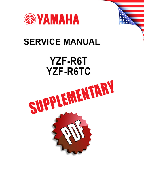 Product picture Yamaha YZF-R6 Supplementary Repair Manual (2005)