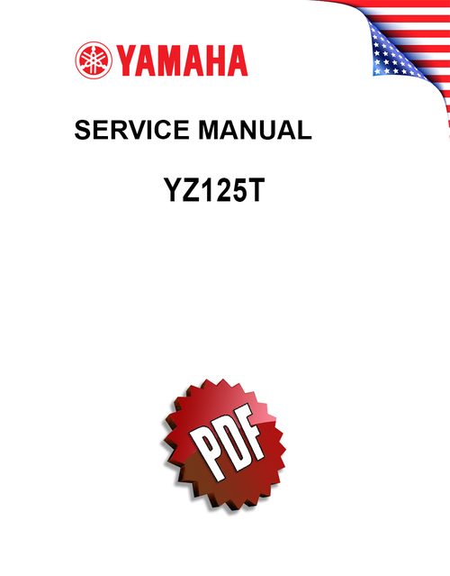Product picture Yamaha YZ125T Repair Manual (2005-07)