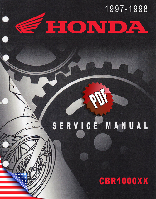 Product picture Honda CBR1100XX Super Blackbird Repair Manual (1996-98)