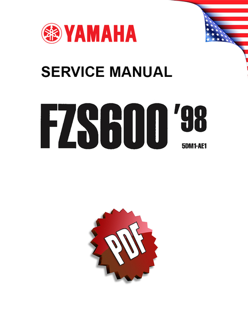 Product picture Yamaha FZ600 Repair Manual (1989-99)