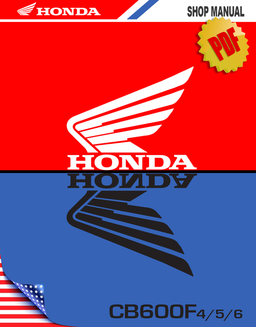 Product picture Honda CB600F Hornet Repair Manual (2004-06)