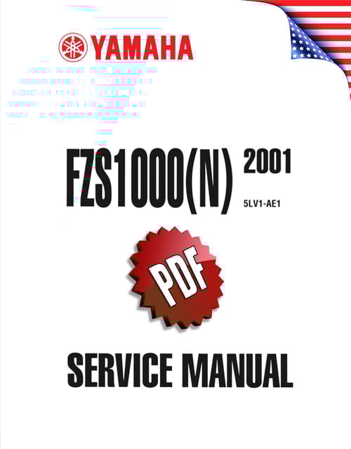 Product picture Yamaha FZS1000(N) FZ1 Fazer 1st gen. Repair Manual (2001-05)