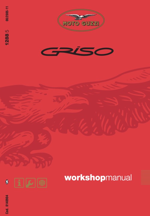Product picture Moto Guzzi Griso 1100 Repair Manual (2005-08)