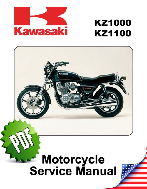 Product picture Kawasaki KZ1000/KZ1100 Repair Manual (1981-84)