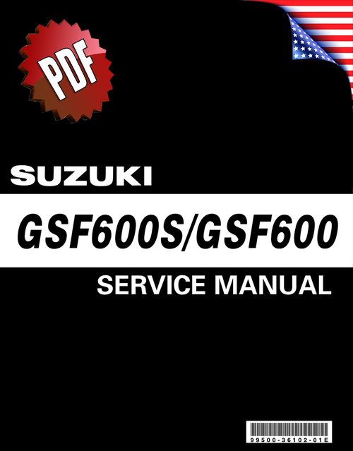 Product picture Suzuki GSF600/S Bandit 2nd gen. Repair Manual (2000-04)
