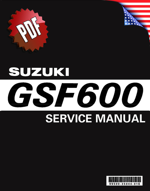 Product picture Suzuki GSF600 Bandit 1st gen.  Repair Manual (1995-99)