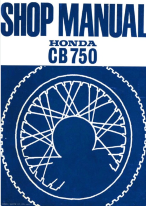 Product picture Honda CB750 SOHC Repair Manual (1969-78)