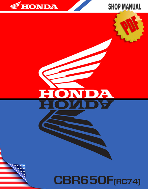 Product picture Honda CBR650F (1st generation) Repair Manual (2014-16)