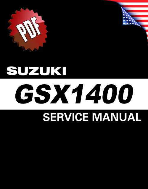 Product picture Suzuki GSX1400 K1-K8 Repair Manual (2001-08)