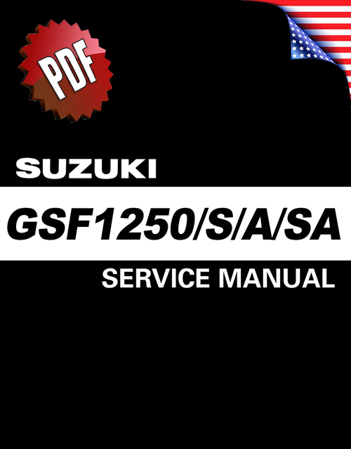 Product picture Suzuki GSF1250/S/A/SA Bandit K7-L6 Repair Manual (2007-16)
