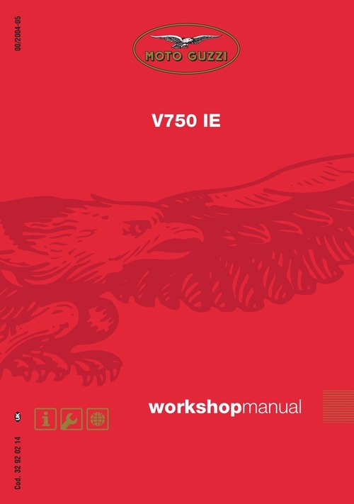 Product picture Moto Guzzi Breva V750ie Repair Manual (2002-09)